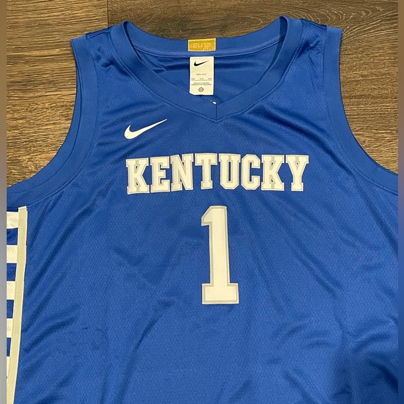 Nike Kentucky Elite Stitched Limited Basketball Jersey - Picture 3 of 5